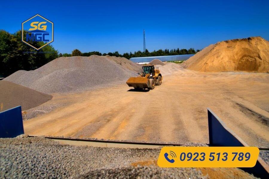 Cát đá xây dựng kết hợp
