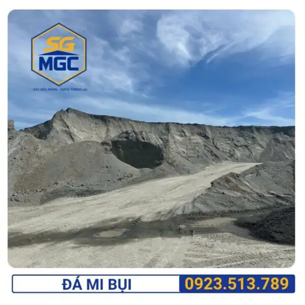 Đá mi bụi xây dựng
