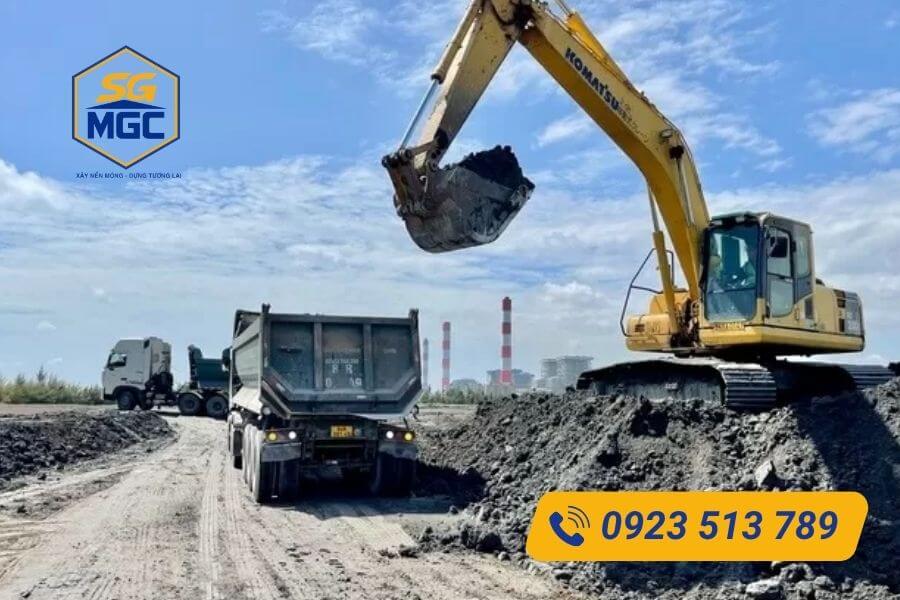 Dịch vụ vận chuyển cát xây dựng