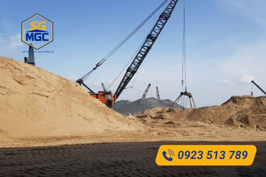 Sài Gòn Megacons cung cấp cát 1.2 chuẩn mô đun