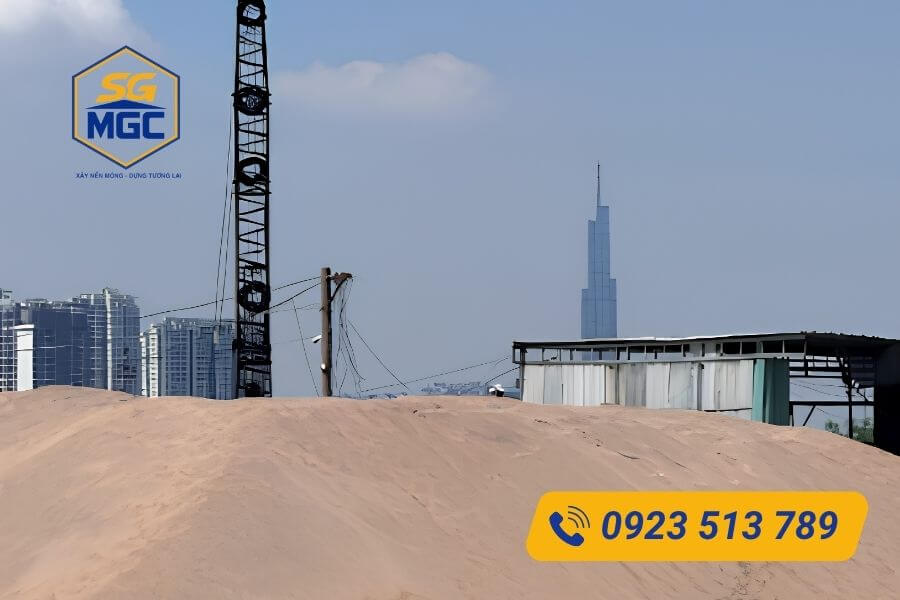 Sài Gòn Megacons cung cấp cát xây dựng hàng đầu