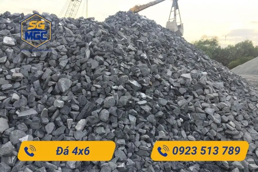 Đá 4x6 tại HCM khai thác trực tiếp từ mỏ