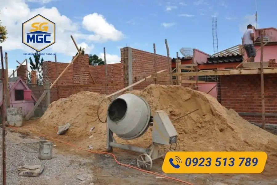 Bảo quản cát xây dựng