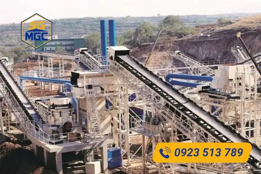Dây chuyền nghiền cát nhân tạo