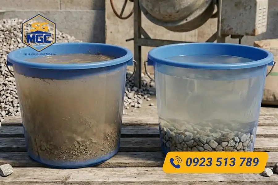 Kiểm tra chất lượng đá xây dựng