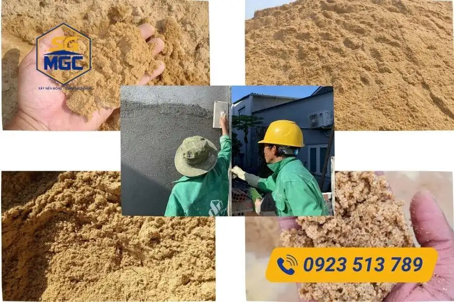 Megacons cung cấp cát xây dựng sạch giá tốt