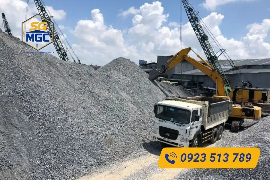 Quy trình cung cấp đá xây dựng tại TP.HCM của Sài Gòn Megacons