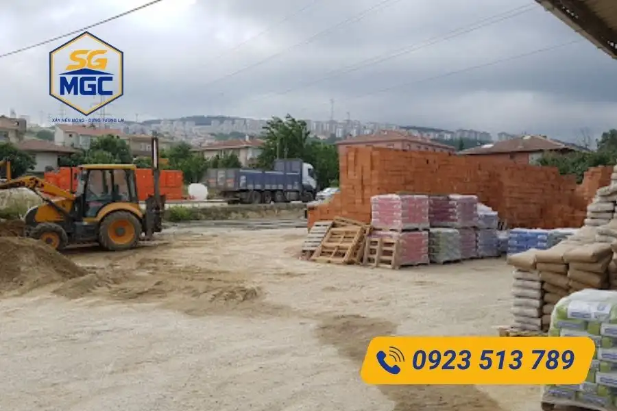 Nguyên tắc bảo quản kho vật liệu xây dựng