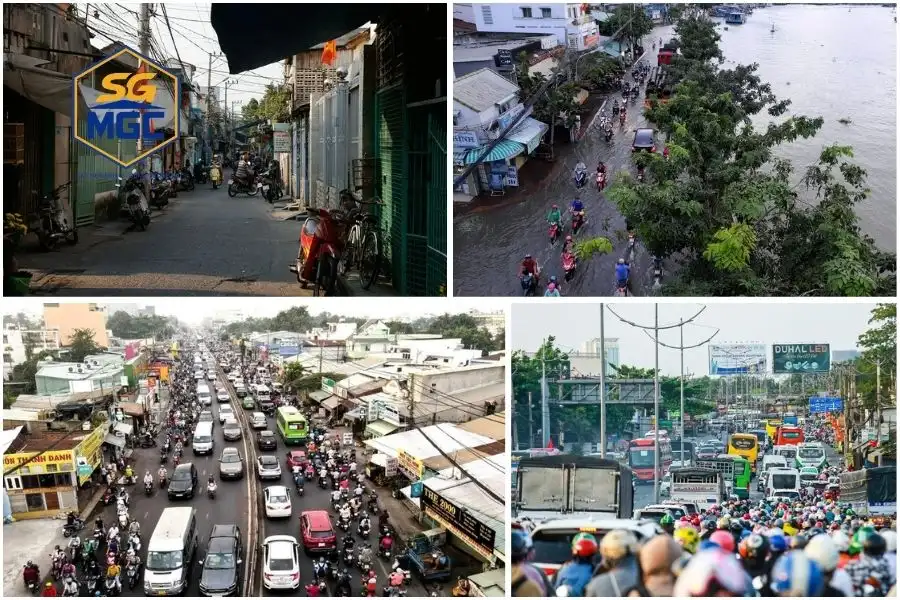 Đặc điểm giao thông và thách thức khi mua đá xây dựng tại Quận 7