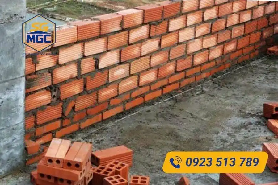 Cách trộn xây tường đúng kỹ thuật tại công trình
