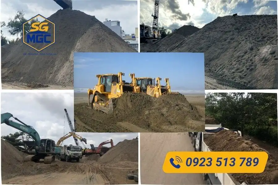 Megacons cung cấp cát đạt chuẩn