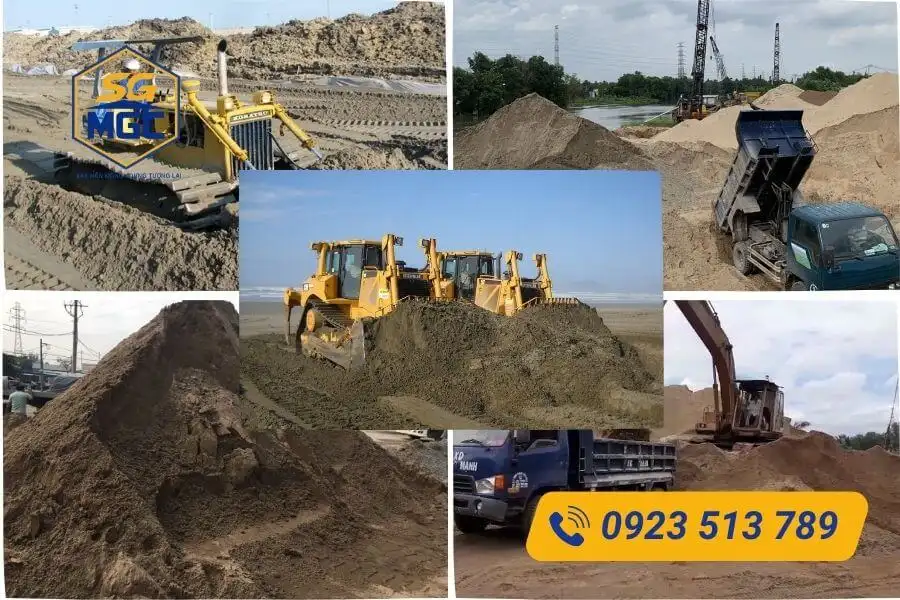 Megacons cung cấp cát đúng tiêu chuẩn để đảm bảo hệ số lu lèn